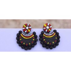  Handpainted Terracotta Jewellery – Ear rings